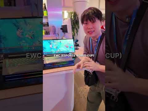 Imagine having 3 monitors in a LAPTOP....