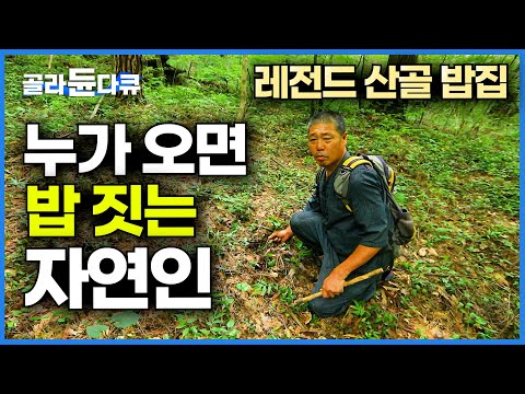 전쟁난 줄도 몰랐던 산골 마을에 생각보다 제대로 밥 지어주는 자연인이 산다│레전드 자연 밥상│찾아오면 밥 주는 오지 식당│한국기행│#골라듄다큐