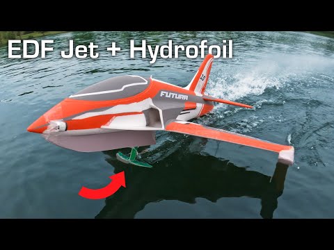 Can a R/C EDF Jet Take Off From Water?