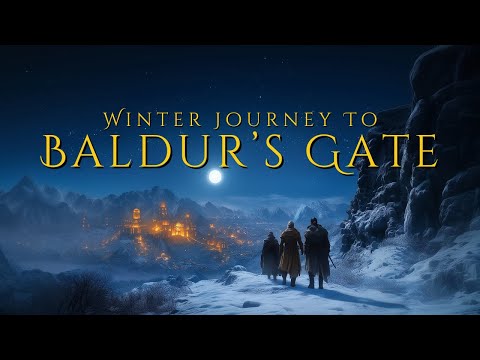 Winter Journey To Baldur's Gate | Orchestral Fantasy Music | Original Baldur's Gate Music