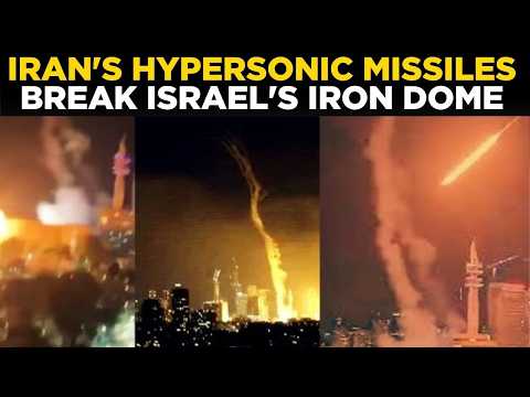 Iran Attacks Israel LIVE | Iran’s Hypersonic Missiles Break Israel’s Iron Dome | Tel Aviv | Tehran