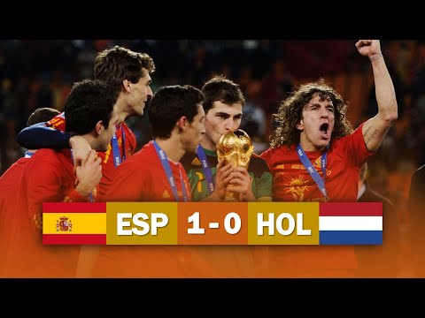 EL DÍA QUE ESPAÑA FUE CAMPEÓN DEL MUNDO EN SUDÁFRICA 2010
