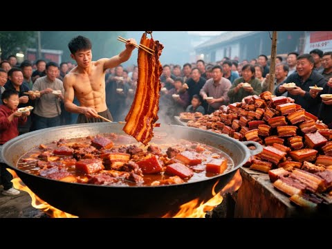 河南小伙卖顶级焖罐肉！日炒4000斤猪肉，手艺超绝火爆出圈#麦总去哪吃