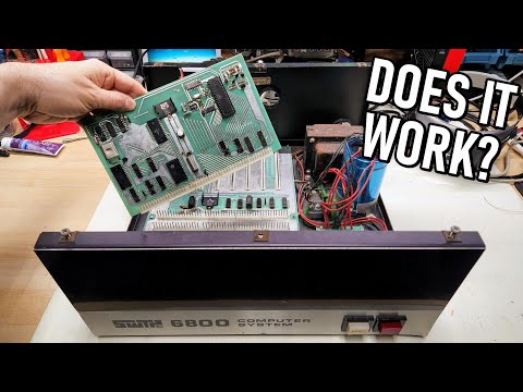 Let's try to get the SWTPC 6800 computer working