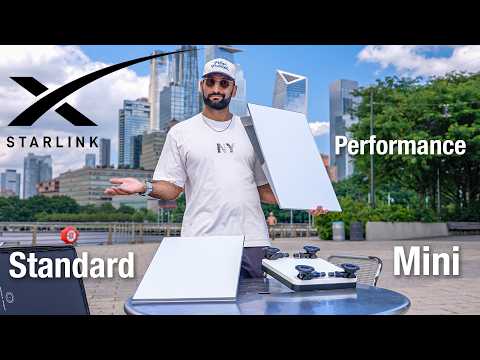 I Tested EVERY Starlink Dish... You WON'T Believe the Results!