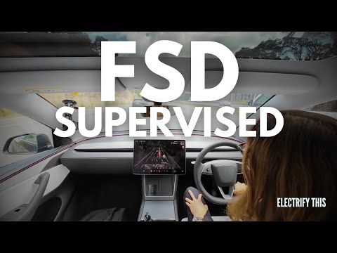 TESLA FSD SUPERVISED Sydney to Newcastle