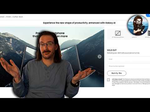 The Galaxy Z TriFold Sold Out Immediately