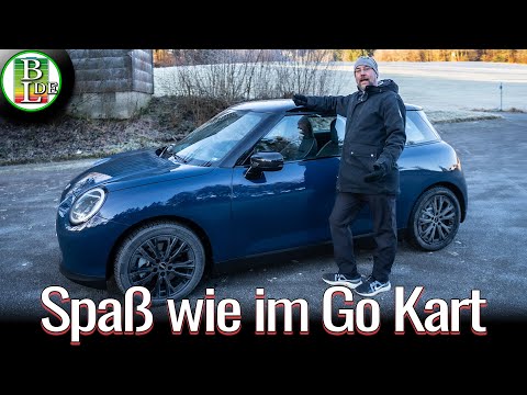 Mini Cooper E Test ❄️ Winter-Fahrt in Bayern | Günstigster Mini EV mit Go-Kart-Feeling?