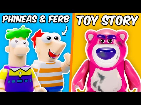 Popular TV & Movies in LEGO!