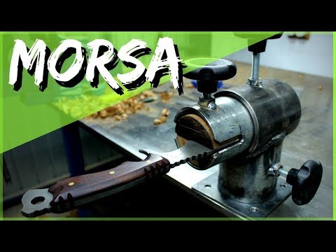 COMO FAZER MORSA DE FACAS - Knife Vise
