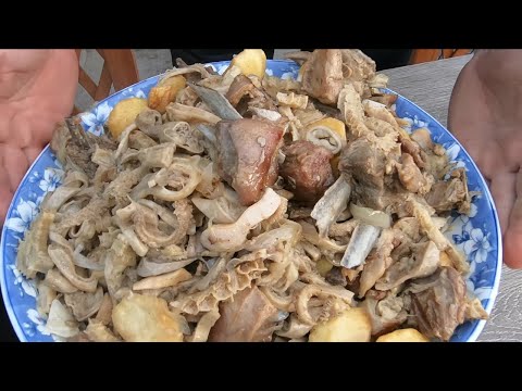 КУЫРДАК-КЕБАБ  в КАЗАНЕ ПО НАШЕМУ ПО КАЗАХСТАНСКИ