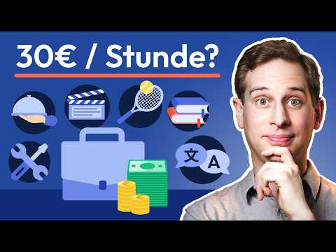 Bestbezahlte Minijobs: 556€ (steuerfrei) mit diesen Nebenjobs!