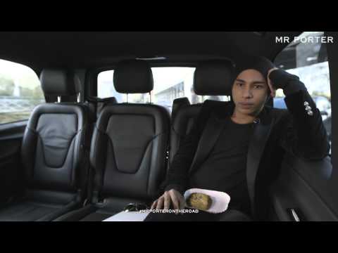 ON THE ROAD WITH MR OLIVIER ROUSTEING, CREATIVE DIRECTOR OF BALMAIN