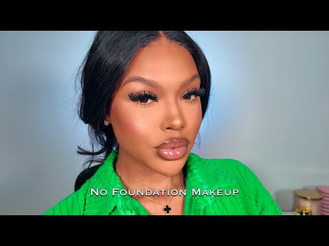 EASY NO FOUNDATION MAKEUP TUTORIAL
