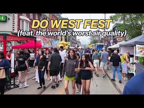 Toronto's First Big Street Festival of 2025 | Do West Fest (June 2025)