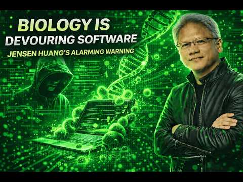 "Biology Is Eating Software: Jensen Huang's Terrifying Prediction About the Future"