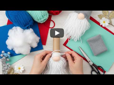Don't throw away your old sweater! 😱 DIY Gnomes from Scrap Materials | DIY Christmas Decor 🎄