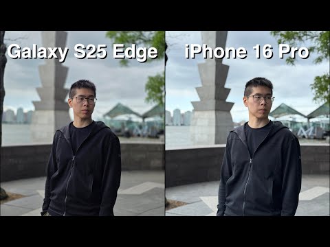 Galaxy S25 Edge vs iPhone 16 Pro Camera Comparison
