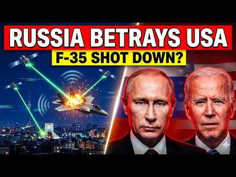 How RUSSIA Just BETRAYED the USA — $100M F-35 Shot Down Over IRAN