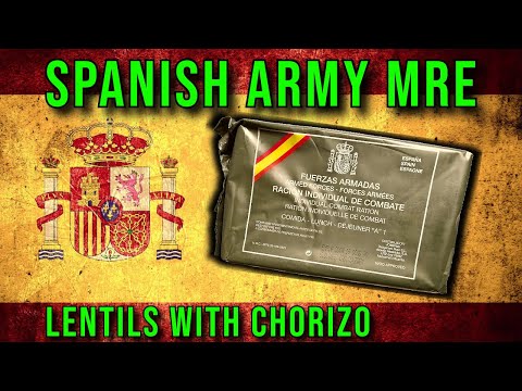 🇪🇸 | Spanish Armed Forces MRE Review | Lentils with Chorizo
