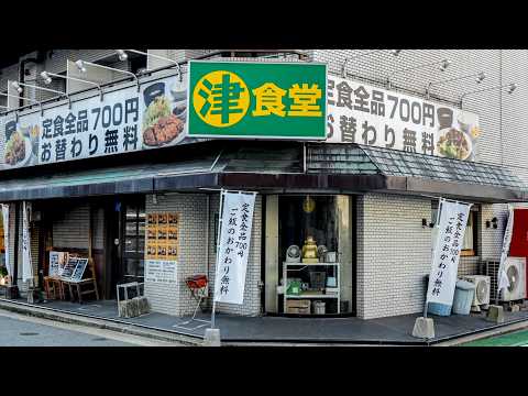 Set meal ALL 4$ !? A Japanese dining spot run by a close-knit couple