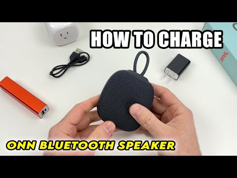 How to Charge Your Onn Bluetooth Speaker (many ways)