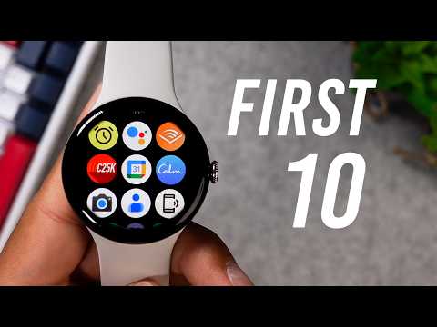 Google Pixel Watch 3 First 10 Things to Do! (Tips and Tricks)