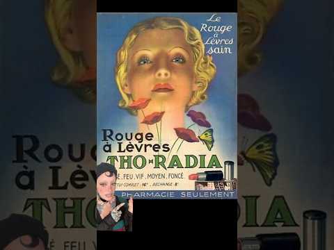 Tho-Radia, 1930’s Radium Makeup 😱 do Not try this! #vintagemakeup