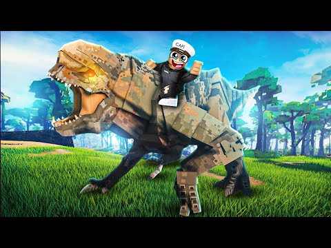 HOW TO GET the D-REX in JURASSIC BLOCKY!