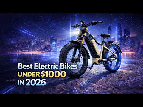 Best Electric Bikes Under $1000 in 2026 | Affordable Performance You Can Trust