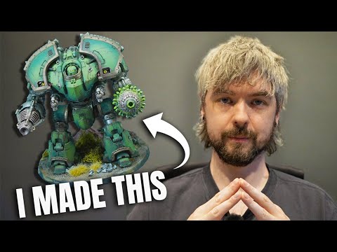 I painted models for 2 years