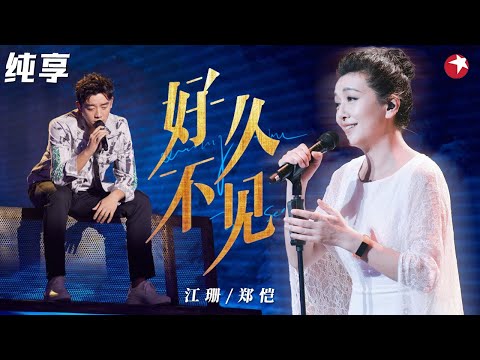 江珊唱歌也太好听了！与郑恺一曲《好久不见》真是名副其实的跨界歌王！  #电视剧品质盛典 clip