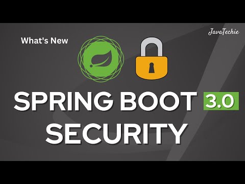 Spring Boot 3.0 Security | Authentication and Authorization | [New Changes] | javaTechie