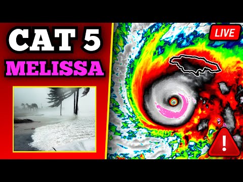 🔴 BREAKING Hurricane Melissa Coverage - 175+ MPH Category 5 - With Live Storm Chasers