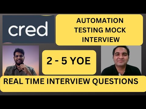 Automation Testing Interview| Java Interview Questions| 2-5 YOE