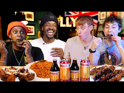 Rappers introduce us to Ghanaian food: Cow's feet + Turkey tails!!