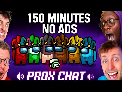 150 MINUTES OF SIDEMEN AMONG US TO FALL ASLEEP!! *NO ADS*