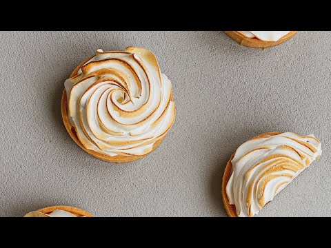Lemon tart. Рецепт лимонной тарталетки с итальянской меренгой