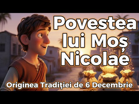 Povestea lui Moș Nicolae pentru Copii 🎁 Legenda și Tradiția Ghetuțelor | Micii Argonauți