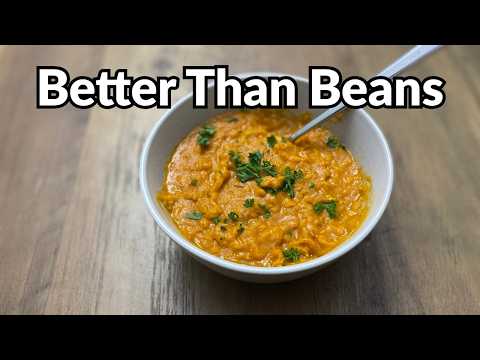 Creamy Coconut Red Lentil Stew | Easy Vegetarian Recipes