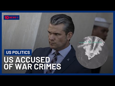 US Accused Of War Crimes After Strikes On Alleged Venezuelan Drug Boats Kill Survivors | 10 News+