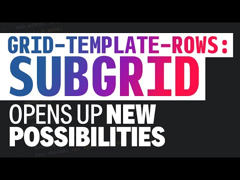 You can't do this without subgrid