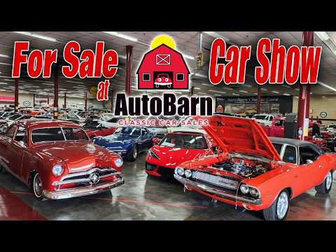 Classic Car Show Over 120 Cars for Sale