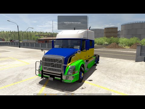 American truck simulator / Volvo Truck / New Map Mods / Black Country Blitz PC Gaming