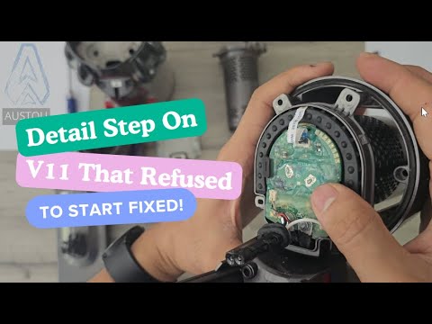 Dyson V11 Not Working!? Step by Sep Motor Replacement Guide!