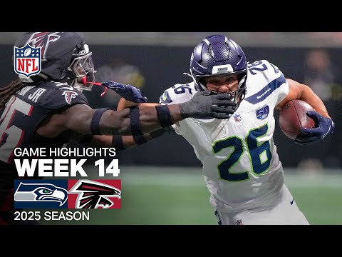 Seattle Seahawks vs. Atlanta Falcons Game Highlights | NFL 2025 Season Week 14