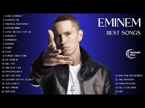 Eminem Playlist 2024 Best Songs [E] ⭐️ ~ Greatest Hits Album 💥 ~ Eminem Top 25 Songs 2024 ⭐️