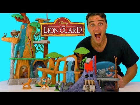 The Lion Guard Hyena’s Hideout Playset ! || Toy Reviews || Konas2002