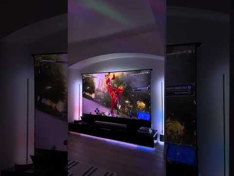 120” Living Room Setup