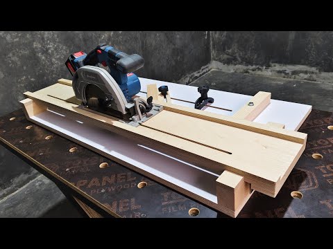 Circular Saw Crosscut with Degree Adjustable - DIY Woodworking Tools